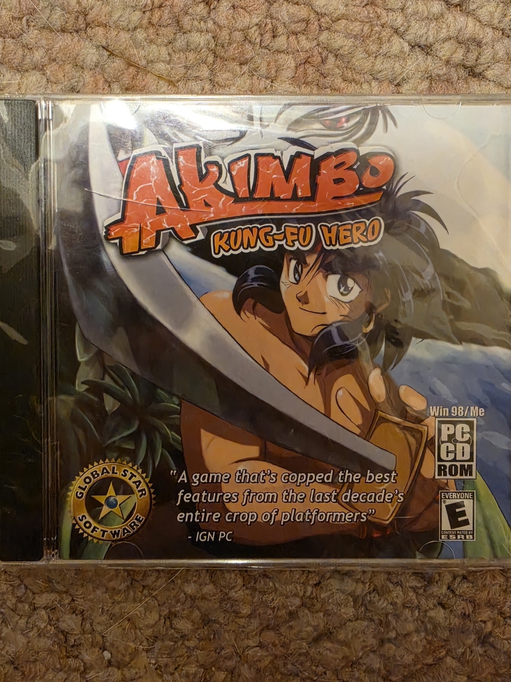 Akimbo Kung-Fu Hero PC Game- Never Opened